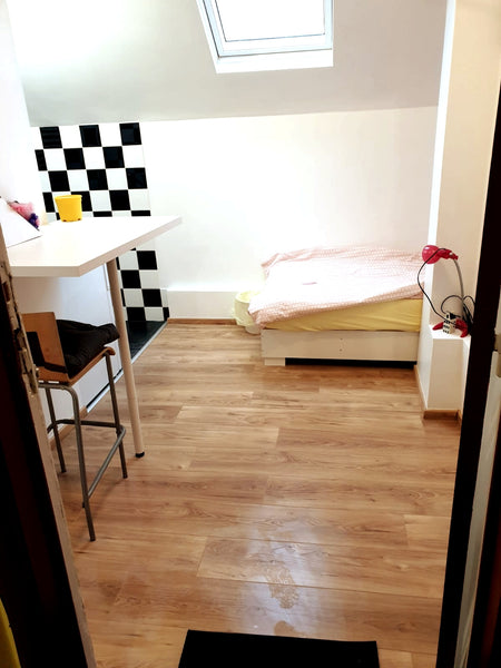 Nice and small(25m2), completetely new renovated and independent studio for shor Nantes, France Rent STUDIO(new), Etterbeek, Thieffry M.station Entire rental unit vacation rental 44510833