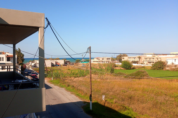 Our home–90 s.m. is located in Maleme village which is a seaside area close to P Pireas, Greece Comfy Home w/ relaxing Seaview -Beach at 150mt-2BR Entire home vacation rental 41655381