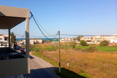 Our home–90 s.m. is located in Maleme village which is a seaside area close to P Pireas, Greece Comfy Home w/ relaxing Seaview -Beach at 150mt-2BR Entire home vacation rental 41655381