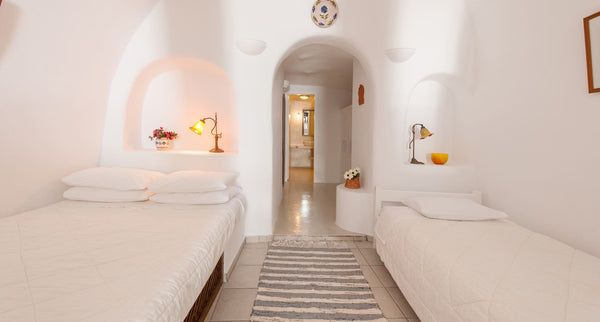 The Strogili Traditional Houses Santorini Hotel complex lies at the beautiful se Oia, Greece Strogili Two Bedroom Family Cave Villa | Up to 5 Guests Room in boutique hotel vacation rental 41789957