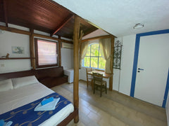 Quite Family owned Traditional Greek style Cottage set on a hillside along a liv  Cozy studio with beautifull sea & mountain view Room in aparthotel vacation rental 44408570