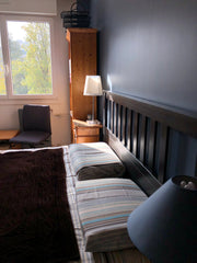 chambre privée lumineuse et très calme, appartement entièrement rénové, donnant  Lyon, France sunny quiet and confortable room in renovated flat Private room in rental unit vacation rental 30465905