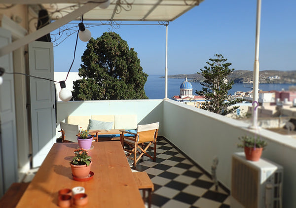 A cosy, bright and spacious flat on the top floor of a traditional urban Syros H Athens, Greece Cypress House Ermoupoli Syros Entire condo vacation rental 7481268