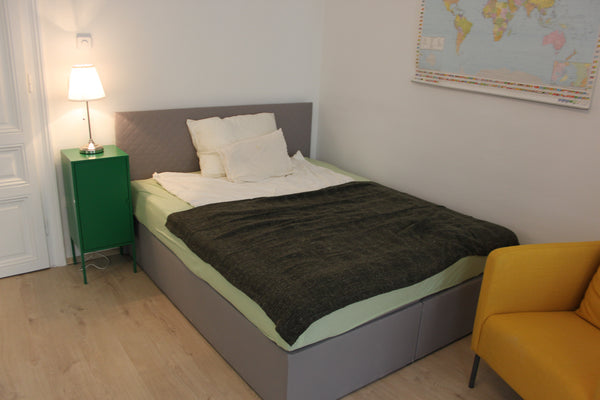 This with love newly adapted studio consits of  one room with a doublebed (1,60  Vienna, Austria Comfortable green Studio/University of Music (MDW) Entire rental unit vacation rental 22498441