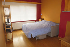 Private room with comfortable convertible double bed in a single family home loc Uccle, Belgium Room in a nice quiet area ### Private room in home vacation rental 6296382