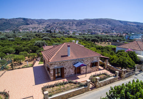 An elegant, fully renovated, designer decorated, stone-built residence, set in a  Villa Anerocurù by Chania city Entire villa vacation rental 17695630