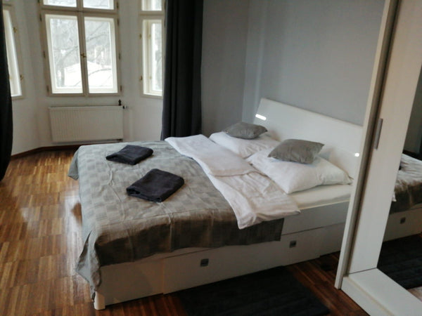 The appartment has two separate bedrooms, common living area with kitchen corner Prague, Czechia 2Bedrooms close  Vyšehrad ❤️ Entire rental unit vacation rental 42630959