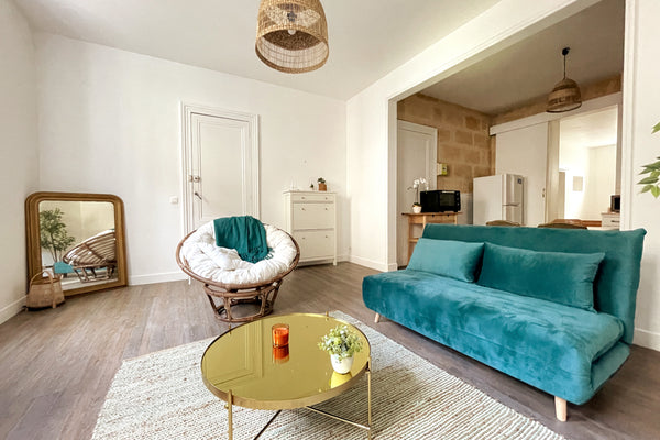 Ce charmant 2 pièces, refait à neuf et meublé avec goût, est situé au rez-de-cha Bordeaux, France * Gorgeous flat in the very heart of Bordeaux * Entire rental unit vacation rental 554266481848873220
