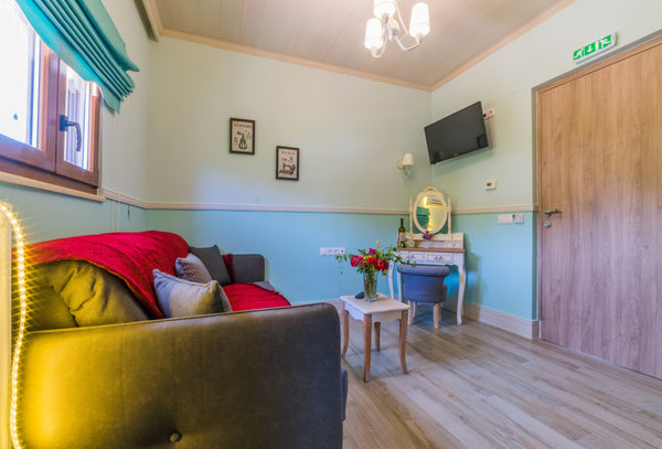 Totally new room in romantic style! Ideal for couples! View on the hill of Ancie Rethimnon, Greece No balcony Sivritos Private room in bed and breakfast vacation rental 18309120