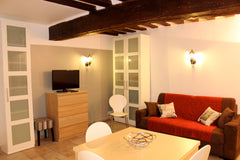 It's situated in the very good place/district in Paris in the hearth and close o  Charming, cosy, quiet LOUVRE Long term stay Entire rental unit vacation rental 901634
