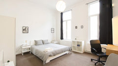 Large and fully equipped Belgian guest-house designed to receive leisure and bus  19th Century house | Heart of Brussels city Private room in home vacation rental 53429368