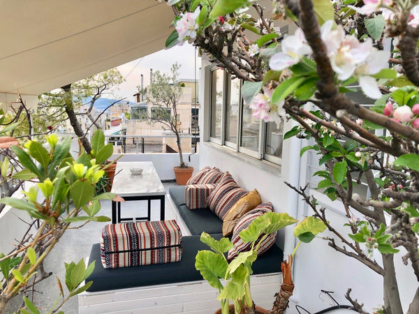 Welcome to our place!<br />The recently renovated space is an oasis in the heart Amsterdam, North Holland, The Netherlands Minimalist Studio with lush rooftop terrace Entire rental unit vacation rental 34132088