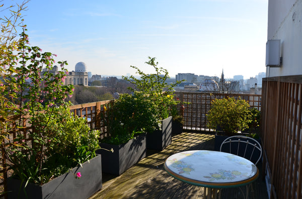 Modern, completely refurbished open-plan apartment, living area, office area, ki Paris, France Large Appt 85m2  with 45M2  terrace Entire rental unit vacation rental 5936580