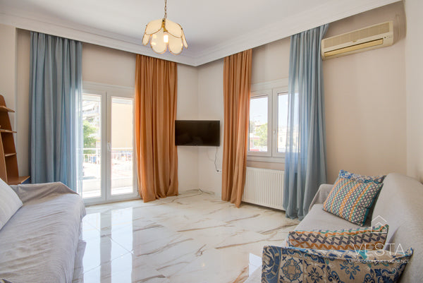 A 1-bedroom, sunny 1st floor city apartment located just 2.8kms from the White T Greece SunRay City Apartment, Vesta Philoxenia Entire rental unit vacation rental 673045835673728776