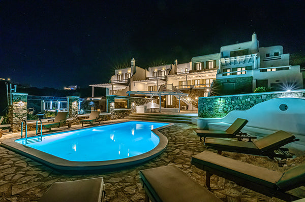 Myconian Villa  with minimalist Traditional  interiors, spacious, with jaw-dropp Greece 9 Muses Villa Thalia 5 BR with private pool! Entire villa vacation rental 29869340