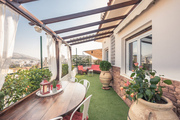 Diamond Penthouse is a unique combination for you! It has a just renovated impre Athens, Greece Diamond Penthouse + Roofgarden with View Entire rental unit vacation rental 12182711