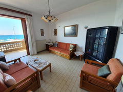 Spacious and bright apartment 20 meters from the beach and 15 minutes walk from  Rethimnon, Greece Green Apartment Entire rental unit vacation rental 20860530