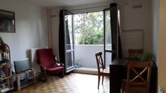 Appartement 1 pièce très calme. Idéal pour un séjour parisien en couple et même  Paris, France Joli appartement Canal de l'Ourq Entire rental unit vacation rental 3965067