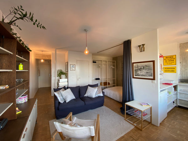 Looking for a confortable second home in Brussels?<br />A bird nest with a beaut Brussels, Belgium Panorama Studio Canal Tour&Taxi - BXL Entire loft vacation rental 19977981