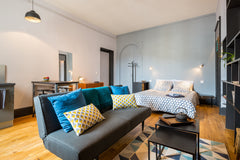 This 36 m2 studio, which is part of my main residence, but which has its indepen Lyon, France STUDIO FRANKLIN, in the Heart of Lyon ! Entire rental unit vacation rental 13543666