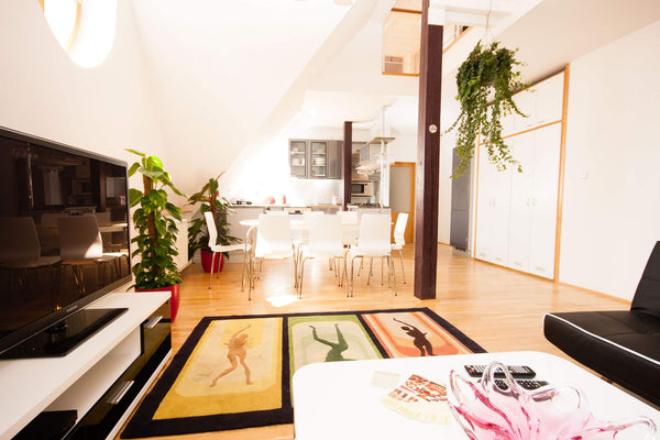 <b>The space</b><br />Let the Old Town rooftops of Prague become your backyard!  Prague, Czechia Kozi Loft 3-Bedrooms, 2-Bathrooms (Old Town) Entire loft vacation rental 1081430