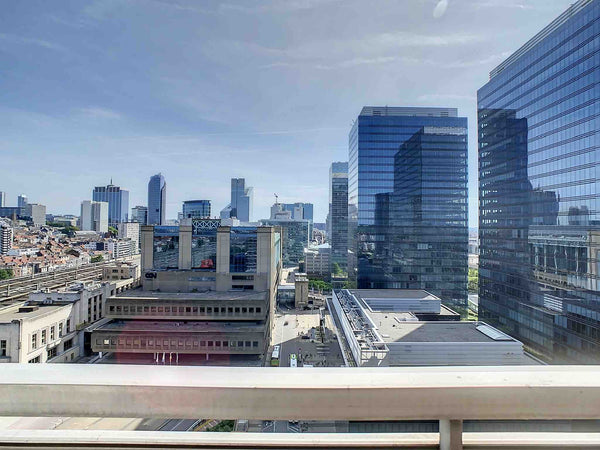 Enjoy my 13th floor renovated bright apartment with the best view over the city  Brussels, Belgium Central design flat, home cinema & big terrace Entire rental unit vacation rental 26977980