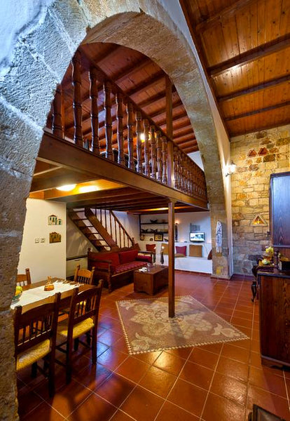 A traditional cretan house with  stone archs, wood attic, handpicked custom made Chania, Greece Traditional Cretan Stone House /2 Entire home vacation rental 407411