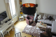 Beautiful and modern apartment with a bedroom on a mezzanine (good ceiling heigh Paris, France SAINT LOUIS - LE REGRATTIER Entire rental unit vacation rental 20853095