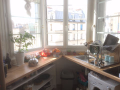 Studio très lumineux et tout équipé, avec un canapé-lit 2 places confortable, da Paris, France Studio lumineux Belleville Entire rental unit vacation rental 23680015