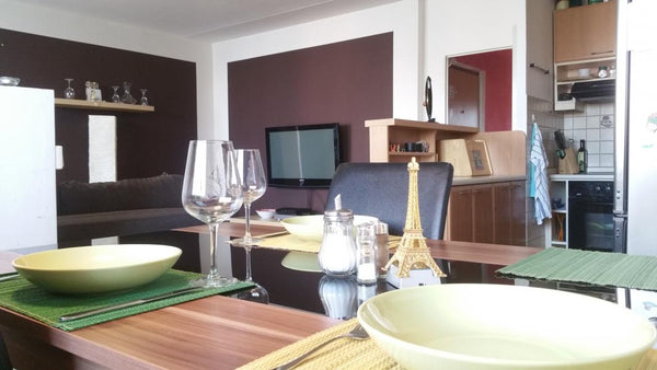 Offer fully furnished apartment. There is a bedroom with a large double bed (200 Prague, Czechia Quiet, fully equipped apartment+balcony 4 beds Entire rental unit vacation rental 19027275