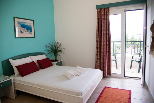 The One Bedroom Apartment is indicated in small family run complex. It's located Malia, Crete, Greece Theoni Apartments - One Bedroom Apartment X 4 Entire rental unit vacation rental 10442320