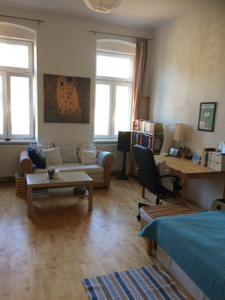 The room is large and spacious (23qm) in fully equipped flat. It is bring and qu Vienna, Austria Bright and spacious room close to the city center. Private room in rental unit vacation rental 19378355