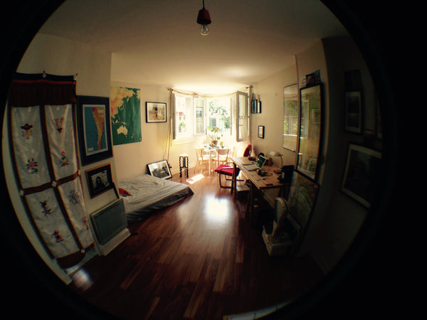 Located in the heart of Belleville, the boat-shaped studio is a unique set for t Paris, France Amazing studio with garden in Paris Entire rental unit vacation rental 6984486