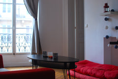 Large 72 sq. apartment located in a highly animated neighborhood. 5 mins walk to Paris, France Charming Parisian Apt.  72m2 Entire rental unit vacation rental 8553193