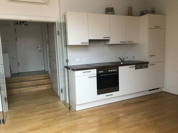 This 50m2 rooftop flat is very bright, open and spacious -  sleeping room separa Germany Rooftop flat in hipster area Entire rental unit vacation rental 31966386