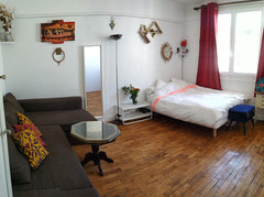 Studio de 26 m2 cosy avec petit balcon.<br />Station de métro à 4 minutes à pied  Chez Loulou - Studio 26m2 Entire rental unit vacation rental 19252933