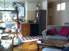 bonjour ,<br />je loue une de mes chambre (lit double) dans mon appartement de 7 Paris, France chambre a louer:marais/Bastille Private room in rental unit vacation rental 5275583