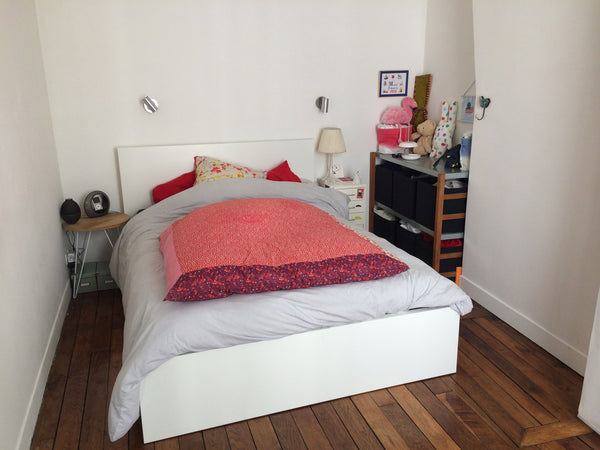 Appartement lumineux composé d'une chambre avec lit double et d'une chambre avec Paris, France 3 pieces a Belleville Entire rental unit vacation rental 3500792