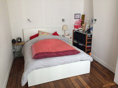 Appartement lumineux composé d'une chambre avec lit double et d'une chambre avec Paris, France 3 pieces a Belleville Entire rental unit vacation rental 3500792