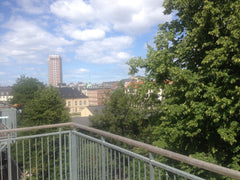 Very central in vibrant Vesterbro.Quiet street though. Sunny balcony overlooking Copenhagen, Denmark Central penthouse w/sunny balcony Entire rental unit vacation rental 3588511