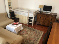 Mitten im Dritten Wiener Gemeindebezirk liegt diese Wohnungen hofseitig außerord Austria Einzelbett in schöner, geräumiger Altbauwohnung! Shared room in rental unit vacation rental 688826112425179719