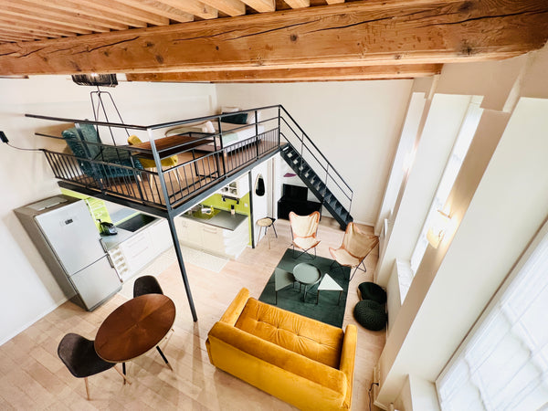 Nid douillet au sommet des pentes de la Croix Rousse, charmant quartier avec de  Lyon, France ✨NID DOUILLET CHIC LOFT ATYPIQUE CROIX ROUSSE Entire rental unit vacation rental 53974125