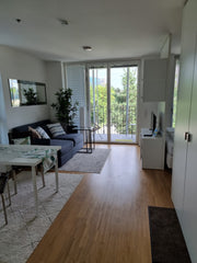 The studio flat is located in one of the trendiest areas of Vienna in "Viertel 2 Vienna, Austria Modern Urban Apartment + balcony,  near the centre Entire rental unit vacation rental 48062384