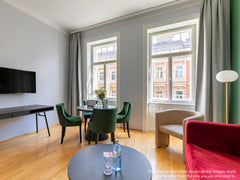 The Deluxe Apartments are located in a traditional Gründerzeit building from the Vienna, Austria numa | Charming, central Apartment with Balcony Entire rental unit vacation rental 32804532