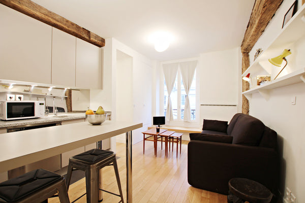 For professionals or students only<br />A beautiful apartment for 4 people with  Paris, France Lovely one bedroom Marais architect flat Entire rental unit vacation rental 11157940
