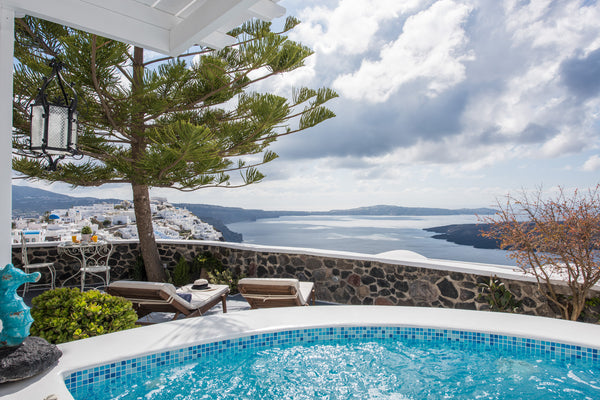 The location is perfect if you want to be a couple min walk outside of Fira (a b Thera, Greece Morfes Luxury Residence Entire serviced apartment vacation rental 9324701