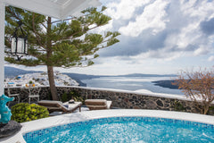 The location is perfect if you want to be a couple min walk outside of Fira (a b Thera, Greece Morfes Luxury Residence Entire serviced apartment vacation rental 9324701