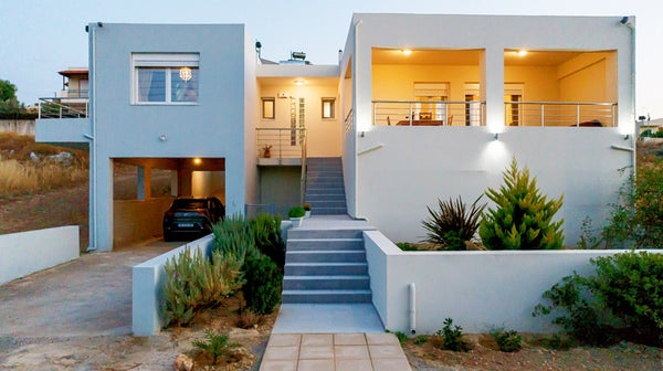 Enjoy the tranquility of Crete and the sea and mountain view of Harrys House, a   Harrys House Entire villa vacation rental 51480613