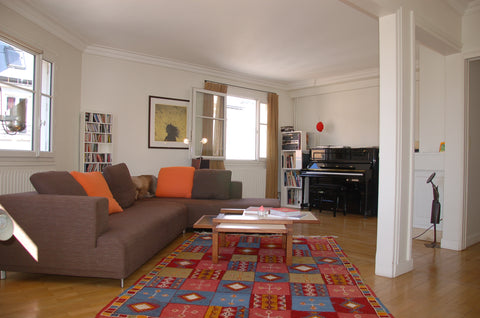 Bel appartement lumineux et spacieux (112 m2) de cinq pièces, comprenant une vas Paris, France Beautiful and spacious apartment, Père Lachaise Entire rental unit vacation rental 18607254
