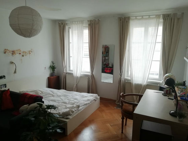 The street is very quiet, there are no cars allowed. <br />Die Straße, in der da Kassel, Germany Big and beautiful room in quiet street (central) Private room in rental unit vacation rental 32229835